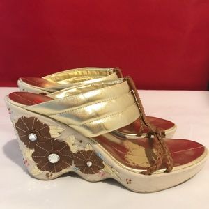 Cole Haan & Nike Air Platform Sandals! COMFORT 2!